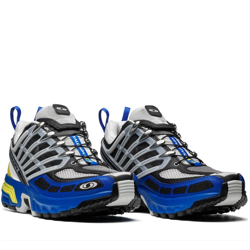 NWT Salomon ACS Pro Unisex Hiking Sport style Shoes in Lapis Blue / Buttercup - Picture 11 of 16